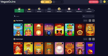 Vegas Coins new sweeps cash casino